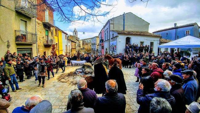 Tufara festa Sant'Antonio Abate