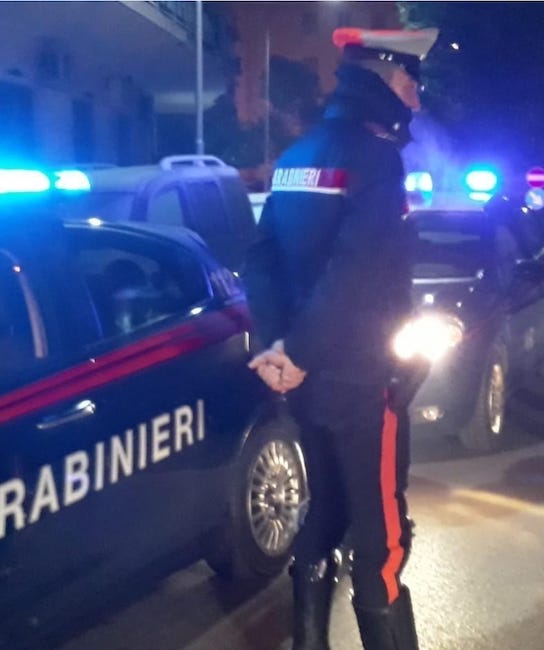 blocco carabinieri