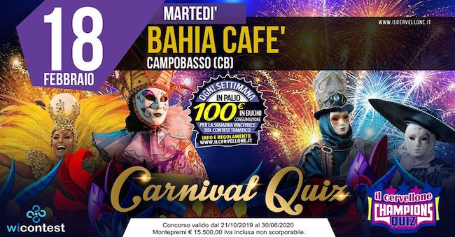 il cervellone carnival quiz