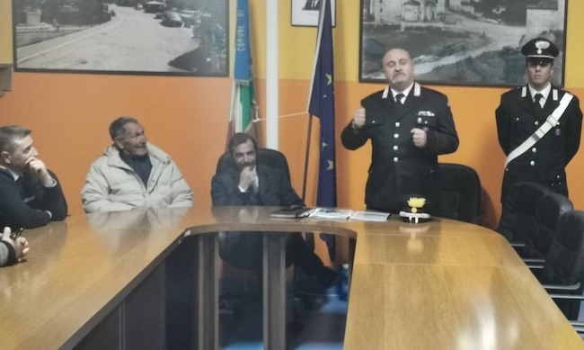 Longano, prevenzione truffe ad anziani: incontro con i Carabinieri