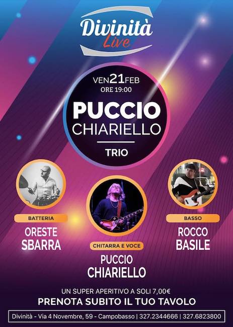 puccio chiarello trio 21 febbraio 2020