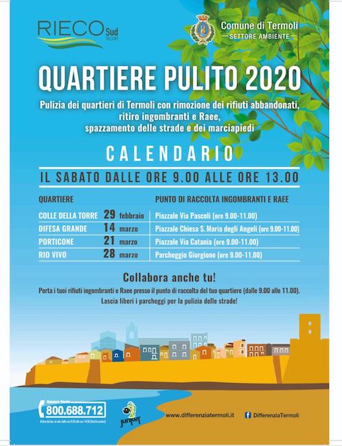 quartiere pulito 2020 termoli