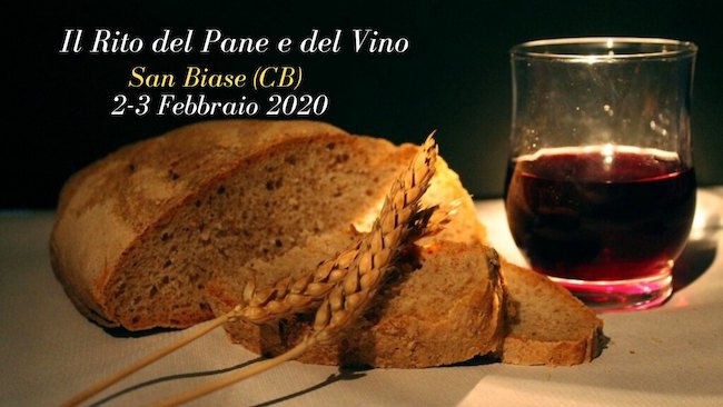 rito del pane e del vino san biase 2020