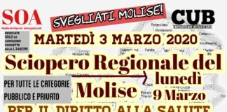 sciopero salute 3-9 marzo 2020