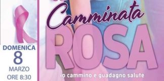 camminata rosa 8 marzo 2020