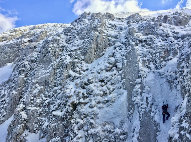 montagna climbing