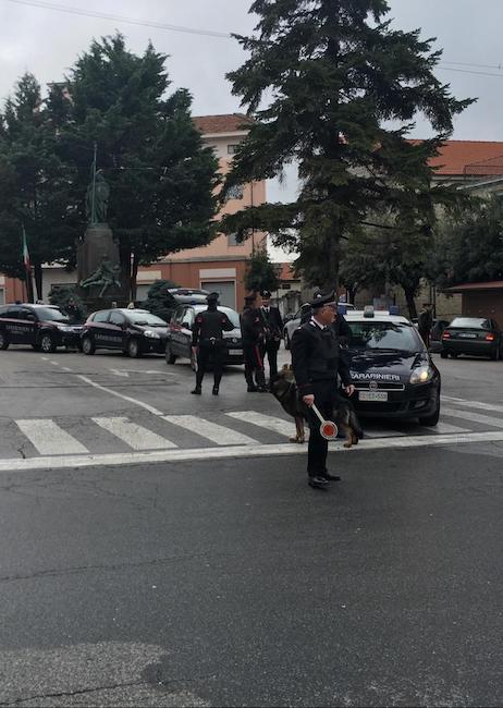 posto blocco carabinieri