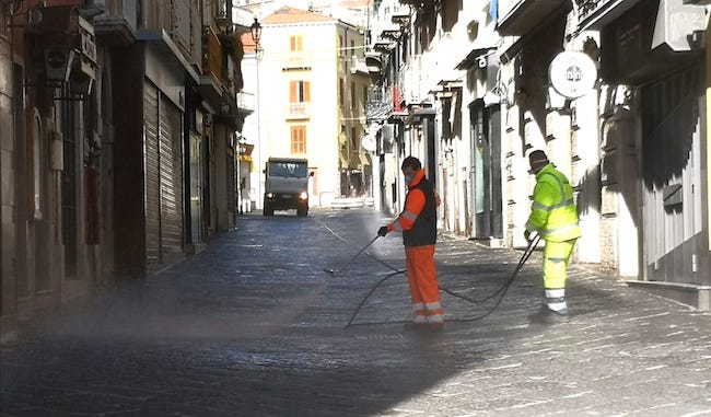 pulizia strade campobasso