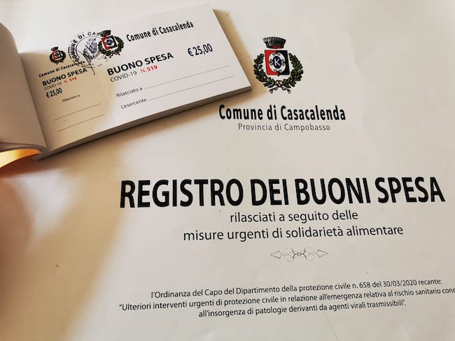 casacalenda registro buoni spesa