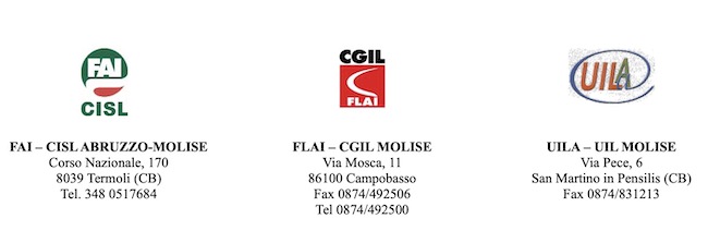 fai cisl flai cgil uila uil