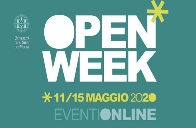 open week unimol maggio 2020