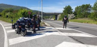 posto di blocco carabinieri isernia