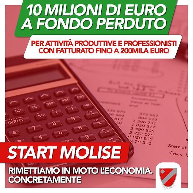 start molise fondo perduto