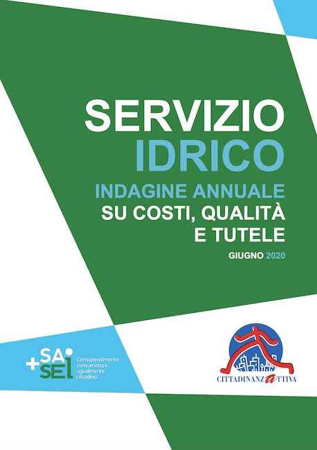 indagine servizio idrico giugno 2020