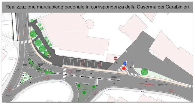 marciapiede caserma cc isernia