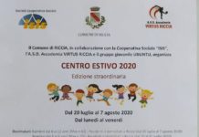 centro estivo 2020 riccia