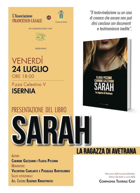 sarah 24 luglio 2020