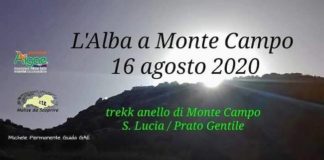 alba monte campo 16 agosto 2020