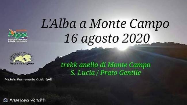 alba monte campo 16 agosto 2020