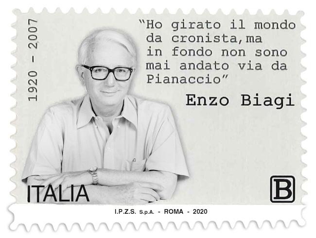 francobollo enzo biagi