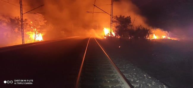 incendio pescara termoli