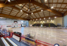 Magnolia Campobasso, tetto e nuovo parquet per l’Arena di Selvapiana posa in opera parquet