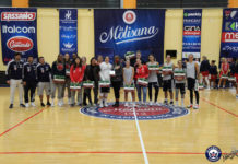 Quarto torneo Campobasso per lo sport premiazione magnolia