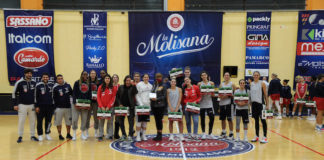 Quarto torneo Campobasso per lo sport premiazione magnolia