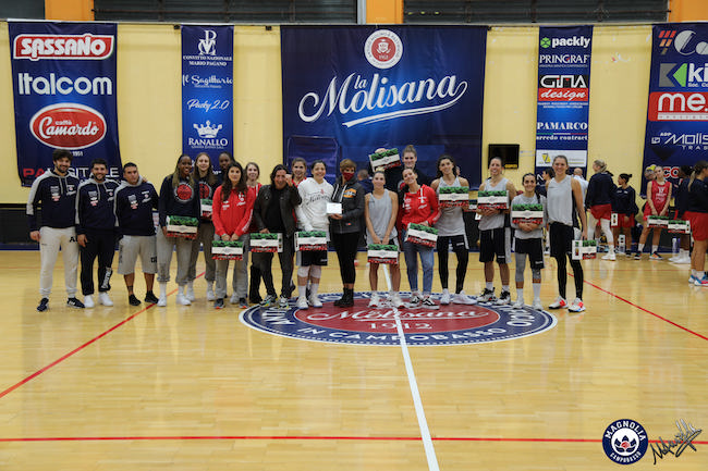 Quarto torneo Campobasso per lo sport premiazione magnolia