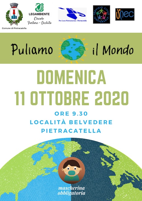 locandina puliamo il mondo 2020