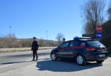 posto blocco Carabinieri Ripalimosani