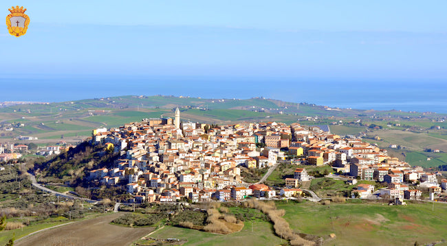 montenero di bisaccia vista aerea