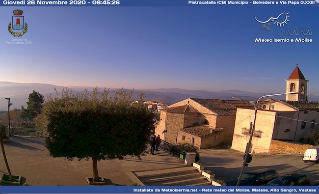 pietracatella vista webcam