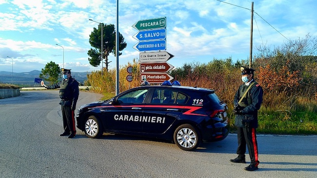 carabinieri montenero