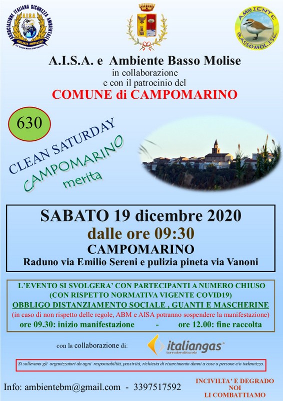 clean saturday 19 dicembre 2020