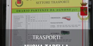 trasporti tabella informativa agnone