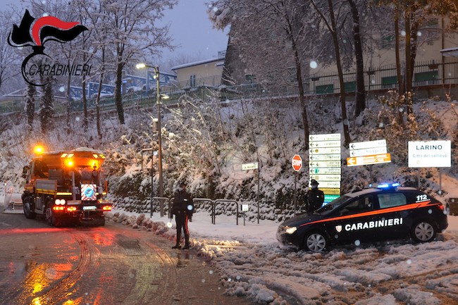 carabinieri neve larino