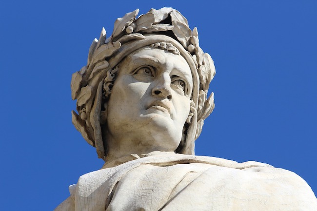 dante alighieri statua