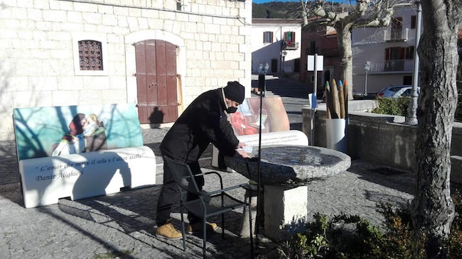 preparazione panchine macchiagodena