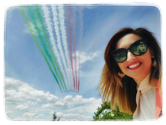 Le Frecce Tricolori compiono 60 anni, gli auguri di Sabrina Lallitto