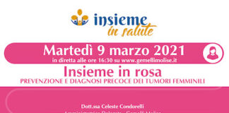 insieme in rosa 9 marzo 2021