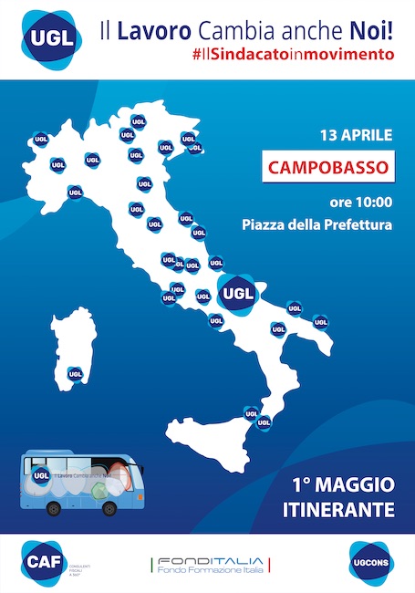 tour ugl campobasso 13 aprile 2021