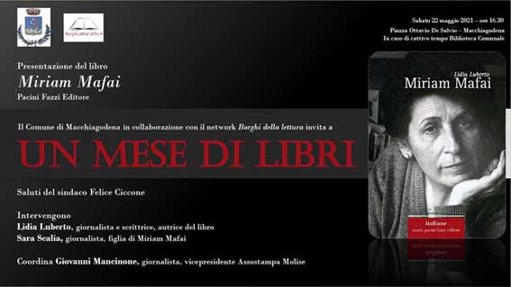 libro lidia luberto 22 maggio 2021