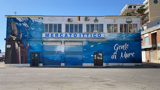 murales mercato ittico