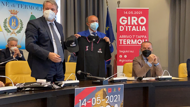 presentazione giro d'italia