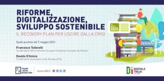 Recovery Plan: riforme, digitalizzazione e sviluppo sostenibile