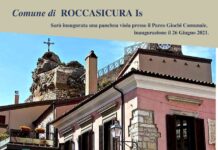 inaugurazione panchina viola Roccasicura