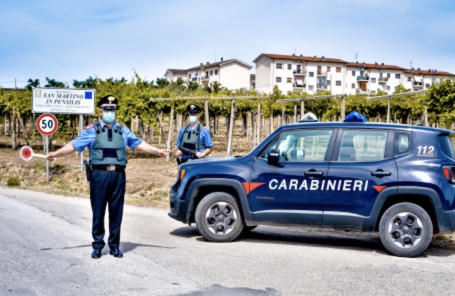 carabinieri san martino in pensilis