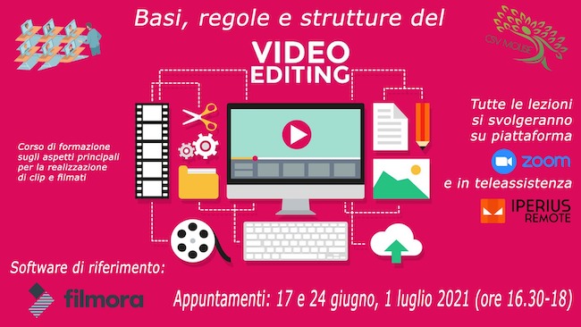 corso video editing csv molise