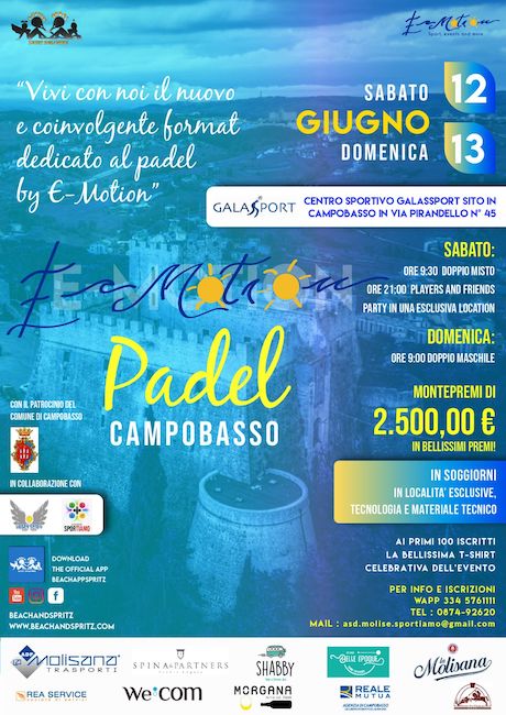 evento padel 12-13 giugno 2021